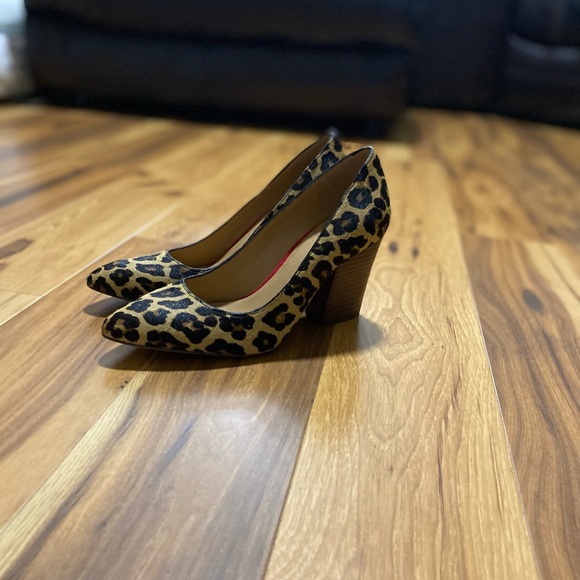 Crown Vintage Ladies Leopard Women Heels - Picture 3 of 5